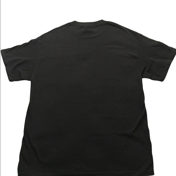 A shirt with an American flag, an eagle, and a motorcycle - Picture 2 of 2